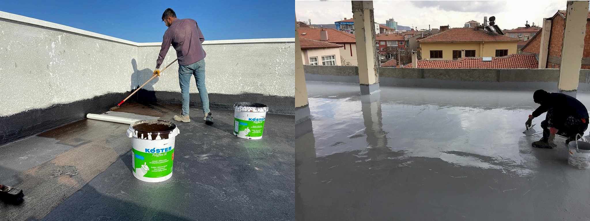 Teras Su İzolasyonu Uygulamamız