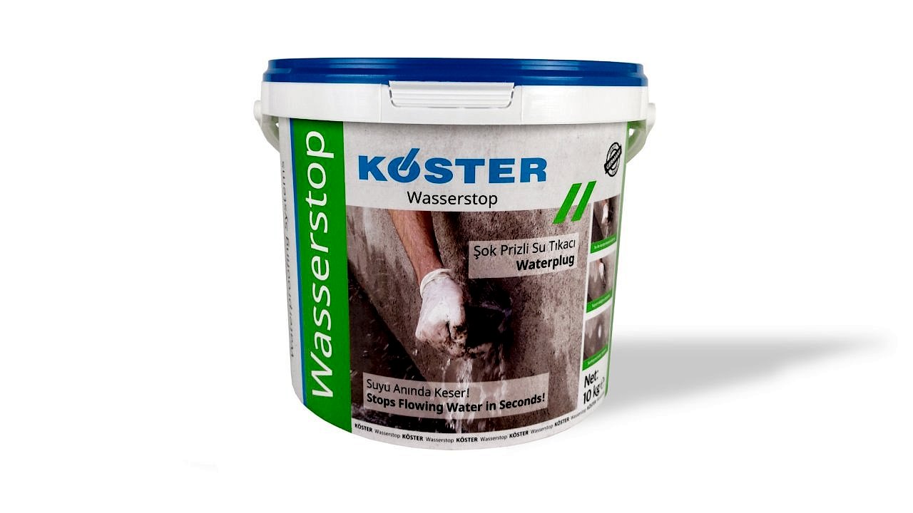 Köster Wasserstop Tıkaç 10 Kg